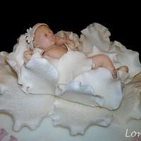 Christening cake - Alexandra..