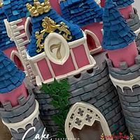 Disney Castle Cake 