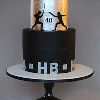 James Bond Style 40th Birthday Cake