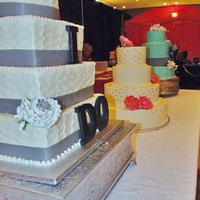 I DO Buttercream wedding cake