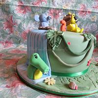 'Ra-Ra : A Noisey Little Lion' 2nd Birthday cake.