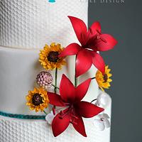 Sweet Texture Wedding Cake
