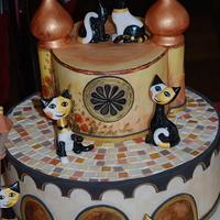 Rosina Wachtmeister Cats Wedding Cake