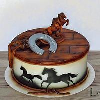 Horses cake..
