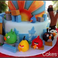 Angry Birds Cake