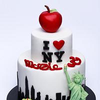 I Love New York - Cake By Laura E Virna Just Cakes - Cakesdecor