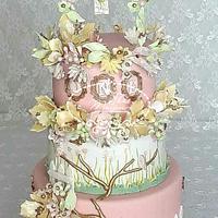  Baby Girl ONE Cake