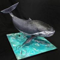 A Whale cake by Victoria Zagorodnya 