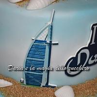 Dubai cake