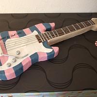 Jack Wills guitar cake