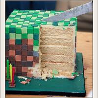 Minecraft Cake