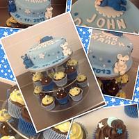 Christening cake Christening cake
