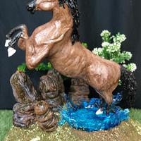 3D horse cake