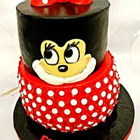 "Minne Mouse cake"