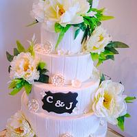 Rustic Wedding Cake 