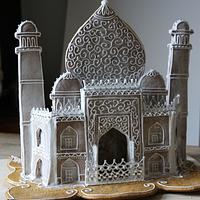 2D Gingerbread Taj Mahal