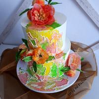 Birthday and wedding cake