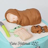 Star Wars Baby Shower Cake