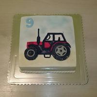 Tractor cake