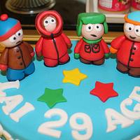 South Park Birthday cake