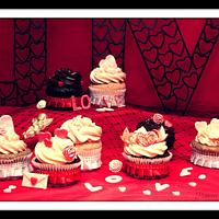 Valentine's cupcakes
