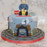 Thomas & Fireman sam cake