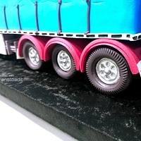 3D Semi Trailer Truck Cake