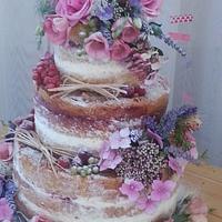 Jodie Naked Wedding Cake