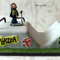 Skatepark / Scooter Cake