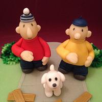 Pat & Mat cake