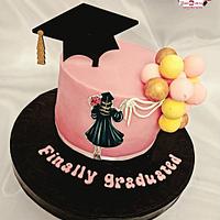 "Graduation cake"