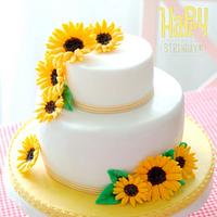 Sunflower Cake Sunflower Cake