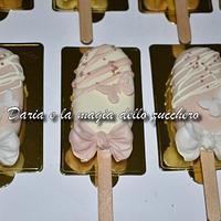 cakepop sicles first communion