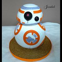 BB-8 STAR WARS STANDING CAKE