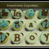 It's A Boy Cupcake Box