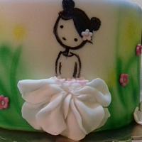 Sweet girl cake