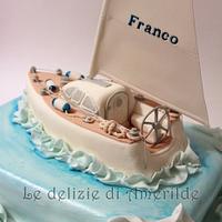 Sailing boat Cake
