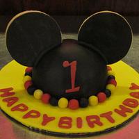 Mickey Mouse First Birthday