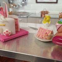 Mini bunny easter cake  :)