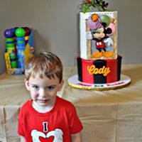 Mickey Mouse Cake for Cody