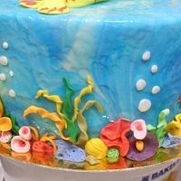 fish mini mini cake