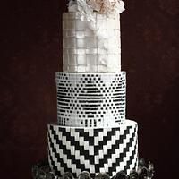HAND WOVEN WEDDING CAKE