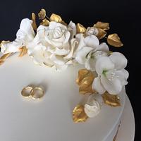 Wedding gift cake