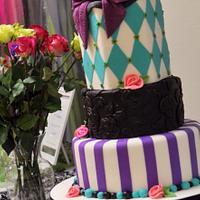 Mad Hatter Themed Eighteenth Birthday Cake
