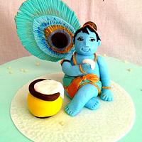 My Krishna Cake - An Expression!