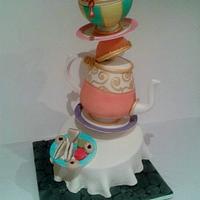 Tea Pot Balance Cake