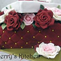 Roses Box Cake