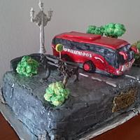 Bus cake 