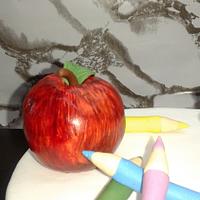 An apple for my teacher