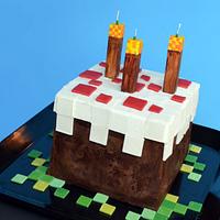 Minecraft Cake for Tristan
